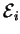 ${\cal E}_i$