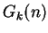 $G_k(n)$