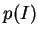 $p(I)$