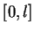 $[0,l]$
