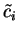 $\tilde{c}_i$