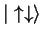 ${\vert\uparrow\downarrow \rangle}$