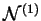 $\mathcal{N}^{(1)}$