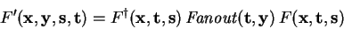 \begin{displaymath}
F'(\mathbf{x},\mathbf{y},\mathbf{s},\mathbf{t})=
{F}^\dagg...
...(\mathbf{t},\mathbf{y}) 
F(\mathbf{x},\mathbf{t},\mathbf{s})
\end{displaymath}