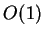 $O(1)$